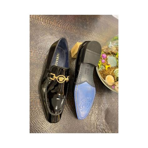 mocassin chaussure versace homme|MOCASSINS POUR HOMME .